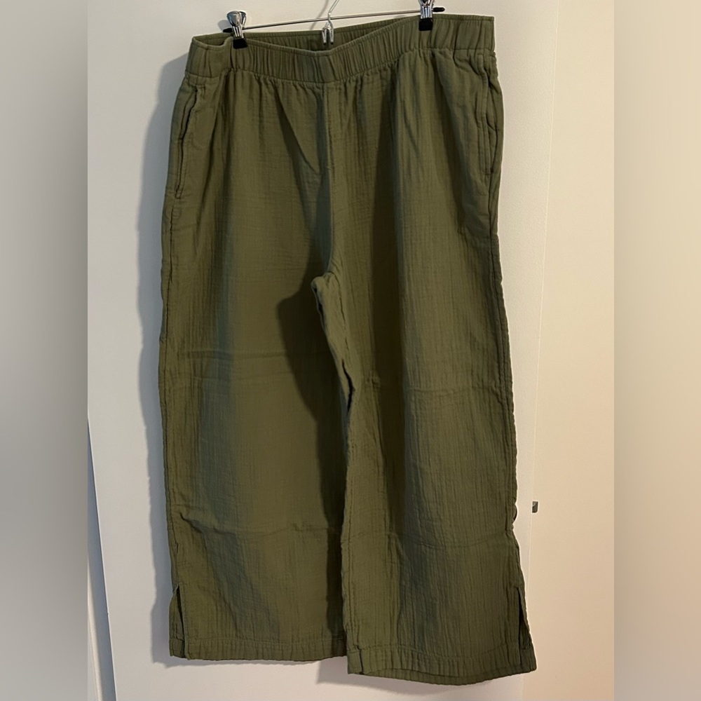 Old Navy Wide-Leg Gauze Pants